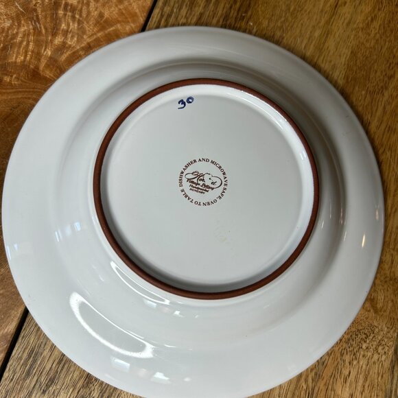 Large Rim Soup Bowl Splash by Herend Village Pottery Hungary - Picture 6 of 6